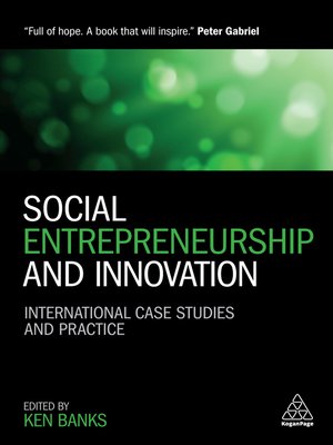 cover image of Social Entrepreneurship and Innovation